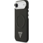 Etui Guess Triangle Logo z MagSafe do iPhone Air - czarny