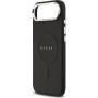 Etui Guess Saffiano z MagSafe do iPhone Air - czarny