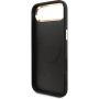 Etui Guess 4G Triangle Logo Gold Frame z MagSafe do iPhone Air - szary