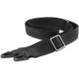 Karl Lagerfeld Saffiano Crossbody Metal Karl and Choupette etui z regulowanym paskiem do iPhone Air - czarny