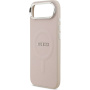 Etui Guess Saffiano z MagSafe do iPhone Air - różowy