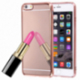 Lustrzane etui ochronne dla Apple iPhone 6 Plus / 6S Plus - różowo-złote
