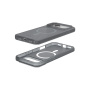 UAG Dot wytrzymałe, przezroczyste etui z MagSafe do iPhone 17 Pro Max - dymione