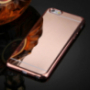 Lustrzane etui ochronne dla Apple iPhone 6 Plus / 6S Plus - różowo-złote