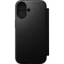 Etui z klapką Nomad Modern Leather Folio z MagSafe do iPhone 17 - czarne