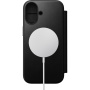 Etui z klapką Nomad Modern Leather Folio z MagSafe do iPhone 17 - czarne