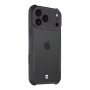 Tactical Quantum Stealth Pokrowiec ze wzmocnionymi rogami do iPhone 17 Pro Max - czarny