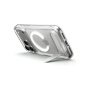 Spigen Ultra Hybrid S transparentne etui z podstawką i MagSafe do iPhone 17 Pro - przezroczysty