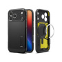 Spigen Tough Armor T wytrzymałe etui z podstawką i MagSafe do iPhone 17 Pro - czarny