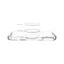 Spigen Ultra Hybrid matowy transparentny futerał z białym MagSafe do iPhone 17 - przezroczysty