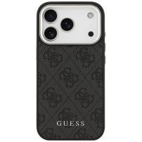 Etui Guess 4G z MagSafe do iPhone 17 Pro - szary