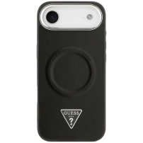 Etui Guess Triangle Logo z MagSafe do iPhone Air - czarny