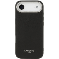 Etui Lacoste Champs Elysees z MagSafe do iPhone Air - czarny