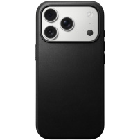 Nomad Modern Leather skórzane etui z MagSafe do iPhone 17 Pro Max - czarny
