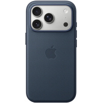Oryginalne etui Apple z tkaniny TechWoven z MagSafe do iPhone 17 Pro - niebieski