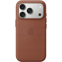 Oryginalne etui Apple z tkaniny TechWoven z MagSafe do iPhone 17 Pro – sieneński brąz