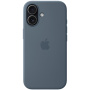 Oryginalne etui silikonowe Apple z MagSafe do iPhone 17 - stalowoniebieski