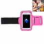 Etui sportowe na rękę z kieszonką na klucze dla Apple iPhone 8 Plus / 7 Plus - różowe
