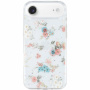 Brokatowe przezroczyste etui na iPhone Air - kwiaty