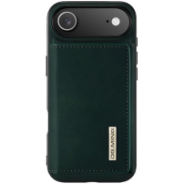 DG.Ming 2w1 etui z odpinanym magnetycznym portfelem do iPhone Air - ciemnozielony