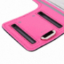 Etui sportowe na rękę z kieszonką na klucze dla Apple iPhone 8 Plus / 7 Plus - różowe
