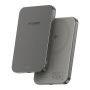 PanzerGlass empower Qi2 bezprzewodowy MagSafe powerbank z portem USB-C - 5 000 mAh - szary