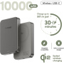 PanzerGlass empower Qi2 bezprzewodowy MagSafe powerbank z portem USB-C - 10 000 mAh - szary