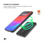 FIXED MagZen 5 Crystal Qi2 Bezprzewodowy MagSafe powerbank z portem USB-C - 5 000 mAh - czarny