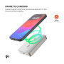 FIXED MagZen 10 Crystal Qi2 bezprzewodowy MagSafe powerbank z portem USB-C - 10 000mAh - tytanowy