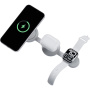 ENERGEA Bazic GoMag Trio 2 3w1 Składana Bezprzewodowa Ładowarka MagSafe do iPhone / Apple Watch / AirPods - 15W - szara