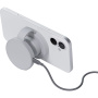 ENERGEA Bazic GoMag Trio 2 3w1 Składana Bezprzewodowa Ładowarka MagSafe do iPhone / Apple Watch / AirPods - 15W - szara