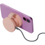 ENERGEA Bazic GoMag Trio 2 3w1 Składana Bezprzewodowa Ładowarka MagSafe do iPhone / Apple Watch / AirPods - 15W - pomarańczowa