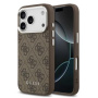 Etui Guess 4G z MagSafe do iPhone 17 Pro Max - brązowy