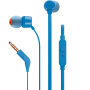 Słuchawki JBL T110 ze złączem 3,5 mm jack - niebieskie