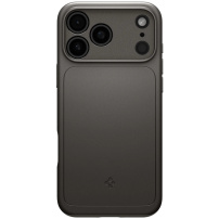 Spigen Thin Fit ultracienkie etui z MagSafe do iPhone 17 Pro Max - ciemnoszary
