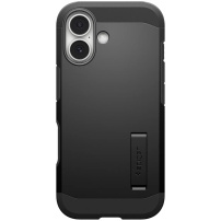 Spigen Tough Armor T wytrzymałe etui z podstawką i MagSafe do iPhone 17 - czarny