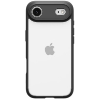 Spigen Ultra Hybrid przezroczyste etui z kolorową ramką do iPhone Air - czarny