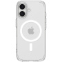 Spigen Ultra Hybrid matowy transparentny futerał z białym MagSafe do iPhone 17 - przezroczysty