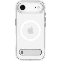 Spigen Ultra Hybrid S transparentne etui z podstawką i MagSafe do iPhone Air - przezroczysty