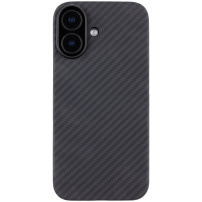Tactical Aramidowe etui ze wzorem włókna węglowego i MagSafe do iPhone 17 - ciemnoszary