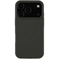 Tactical Velvet Smoothie silikonowe etui z MagSafe do iPhone 17 Pro - ciemnozielone