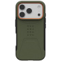 UAG Civilian wytrzymałe etui z MagSafe do iPhone 17 Pro Max - oliwkowe