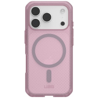 UAG Dot Wytrzymałe przezroczyste etui z MagSafe do iPhone 17 Pro Max - fioletowe