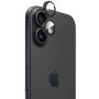 FIXED Camera Glass Szkło hartowane z aluminiową ramką do ochrony obiektywów aparatu dla iPhone 17 - czarny