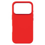 FIXED MagFlow silikonowe etui z MagSafe do iPhone 17 Pro Max - czerwone