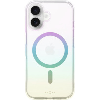 FIXED MagRainbow przezroczyste etui z MagSafe do iPhone 16 - tęczowe