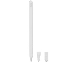 3w1 opakowanie silikonowe do Apple Pencil 2. generacji / Pro - biały