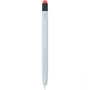 Silikonowe etui AhaStyle z gumką w kształcie ołówka dla Apple Pencil 1 generacji - szary