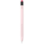 Silikonowe etui AhaStyle z gumką w kształcie ołówka dla Apple Pencil 2. generacji / Pro - różowy