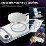 Przezroczyste etui z kolorową ramką i MagSafe do iPhone Air - szary